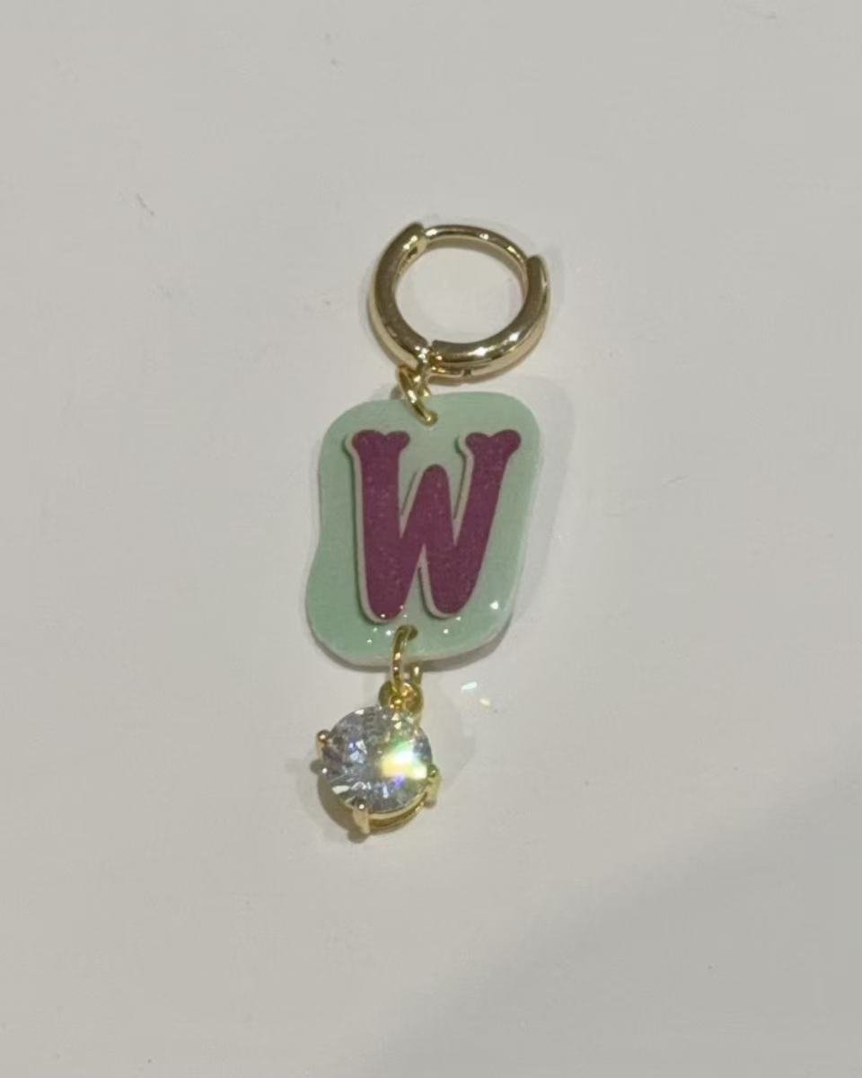 Letter Earring – Single