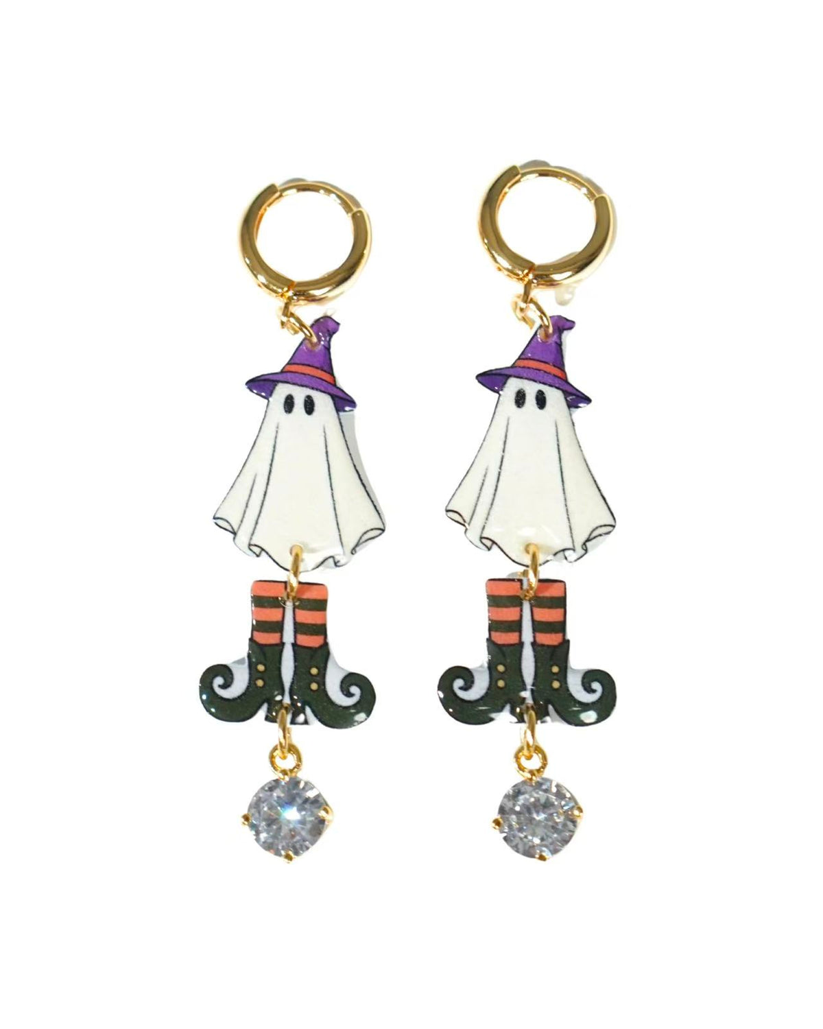 Ghost Boots Earrings