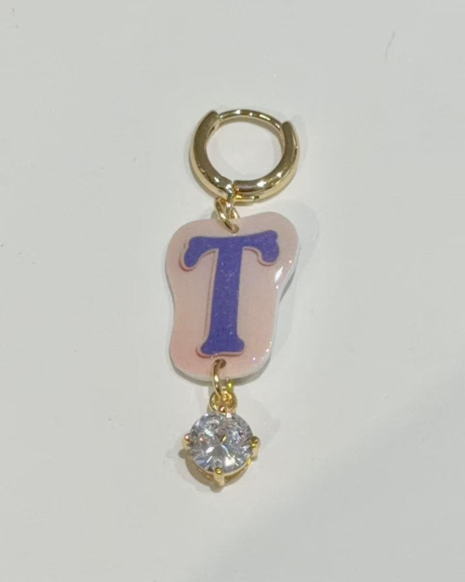 Letter Earring – Single