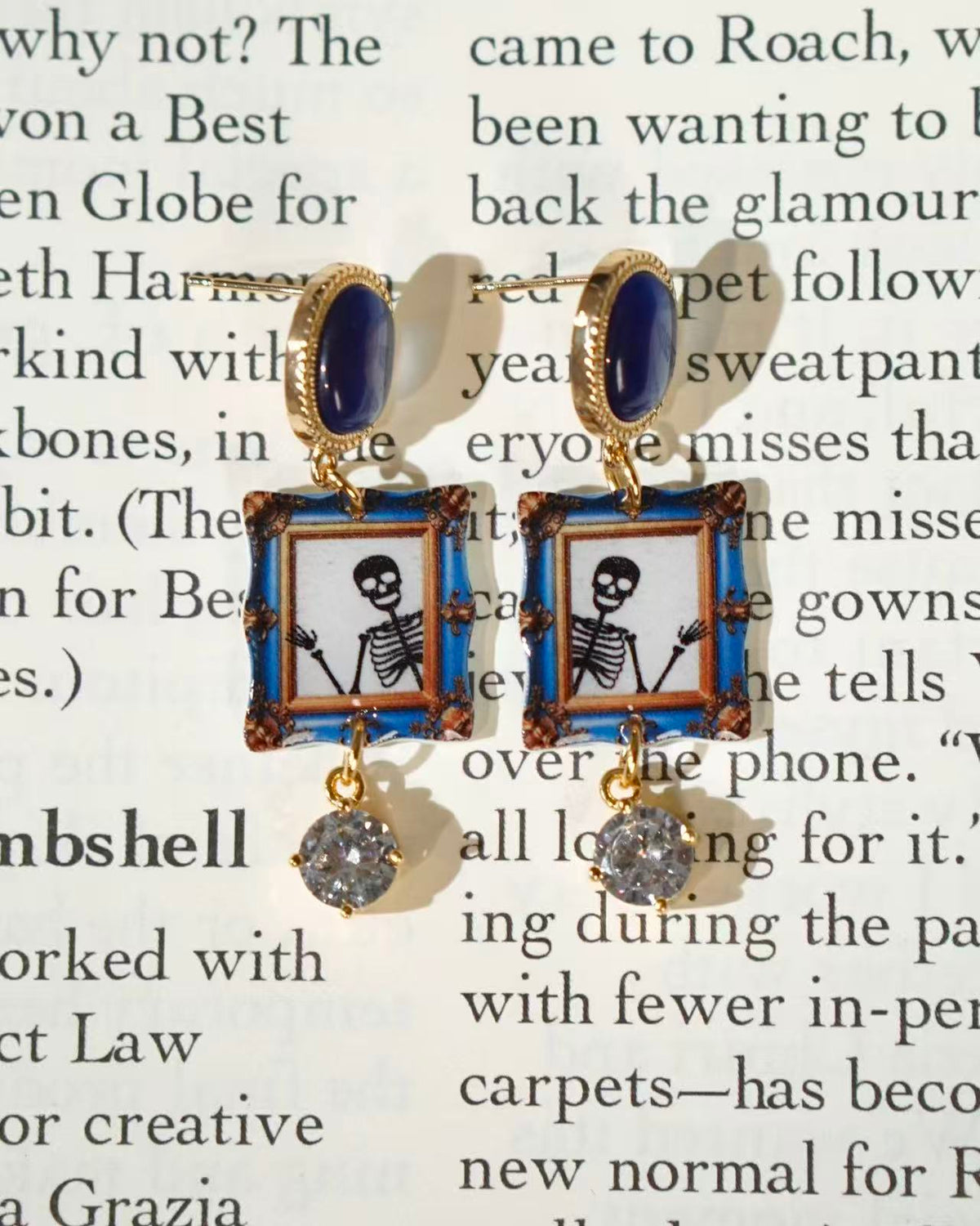 Skeleton Frame Earrings