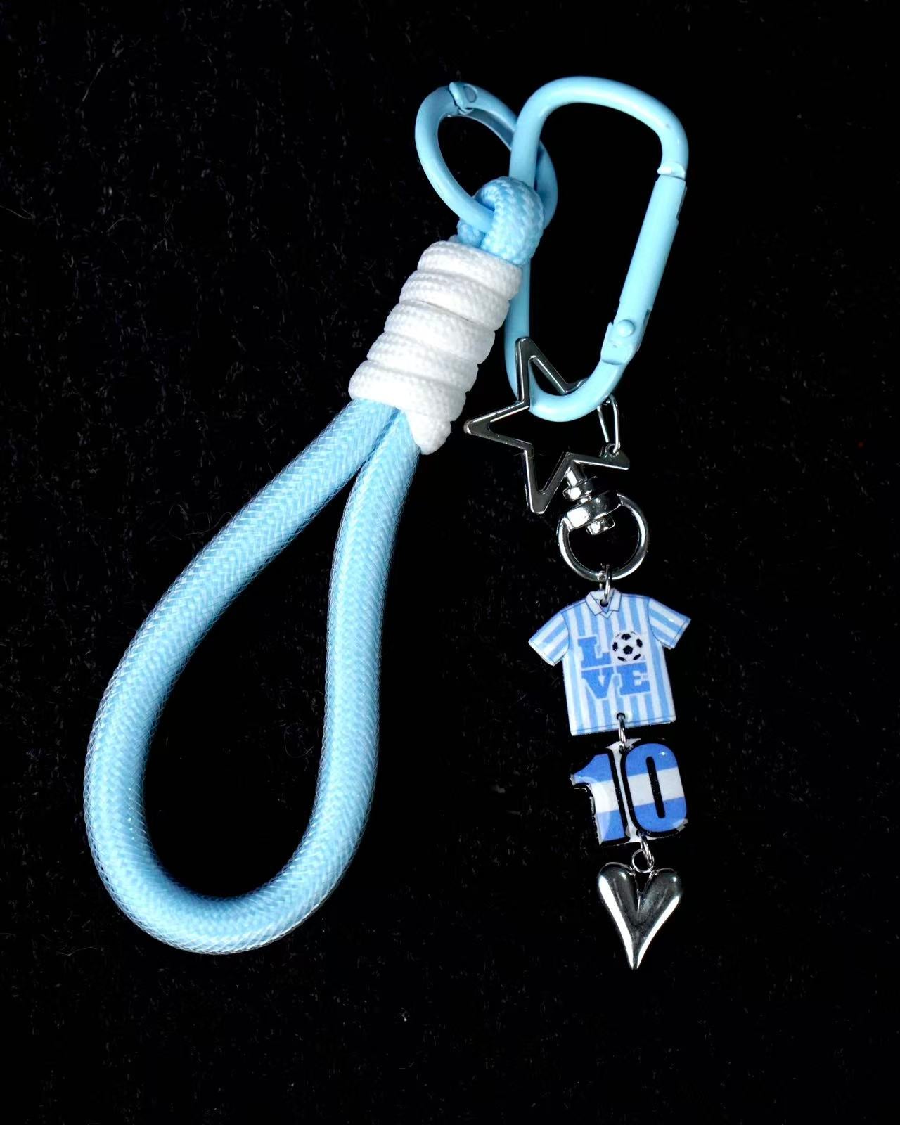 Football Jersey Bag Charm