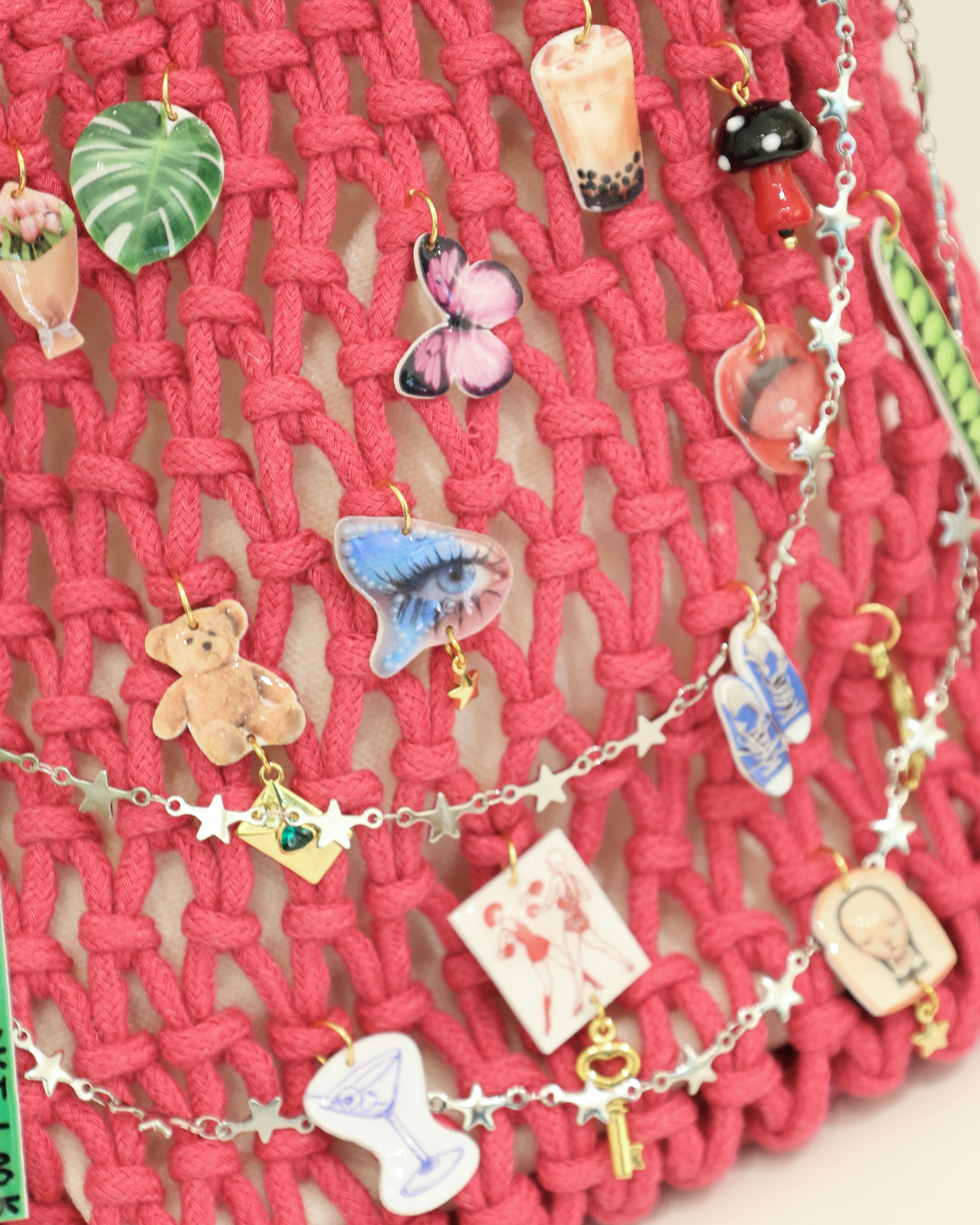 Charm Collector Net Bag
