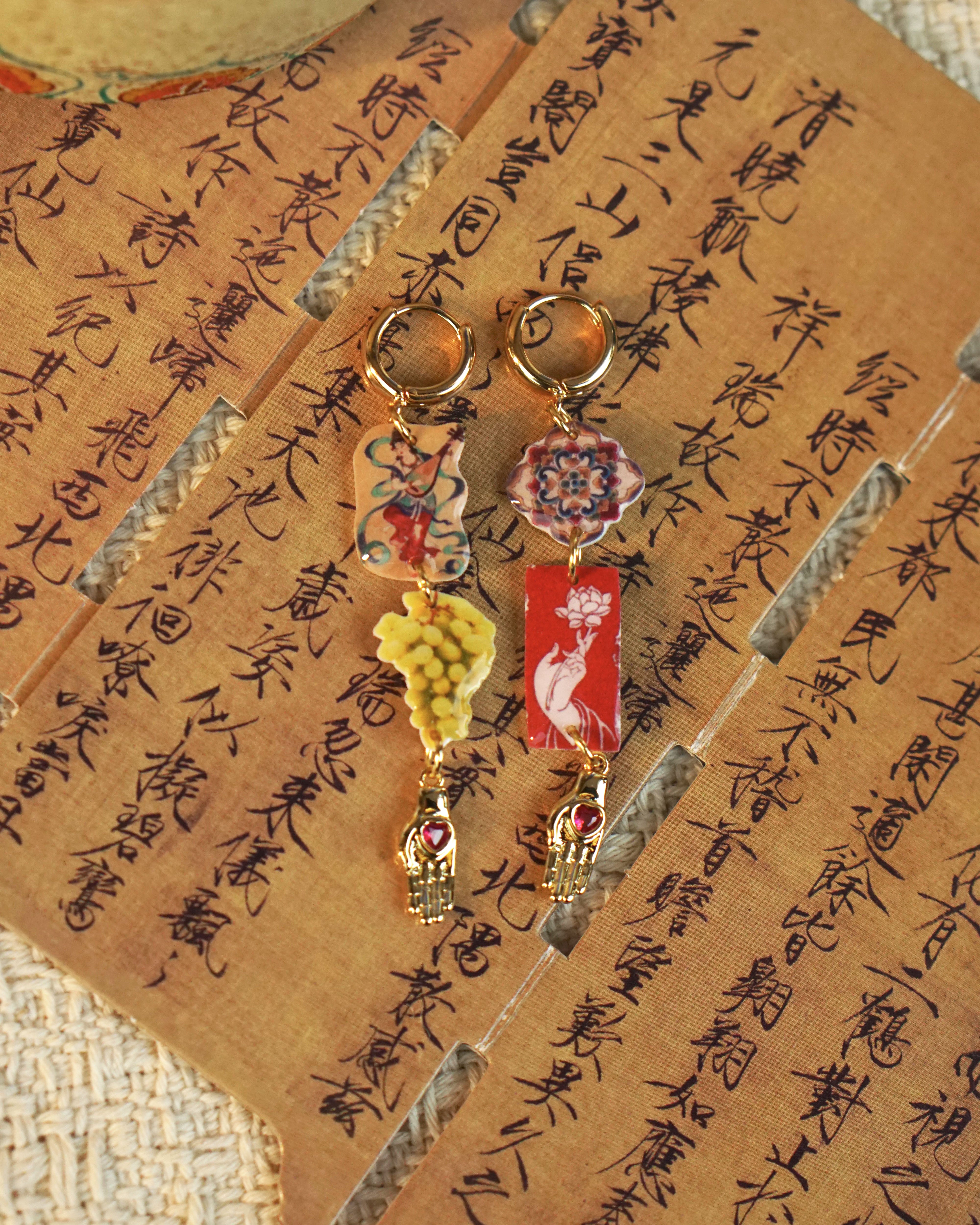 Golden Gesture Earrings