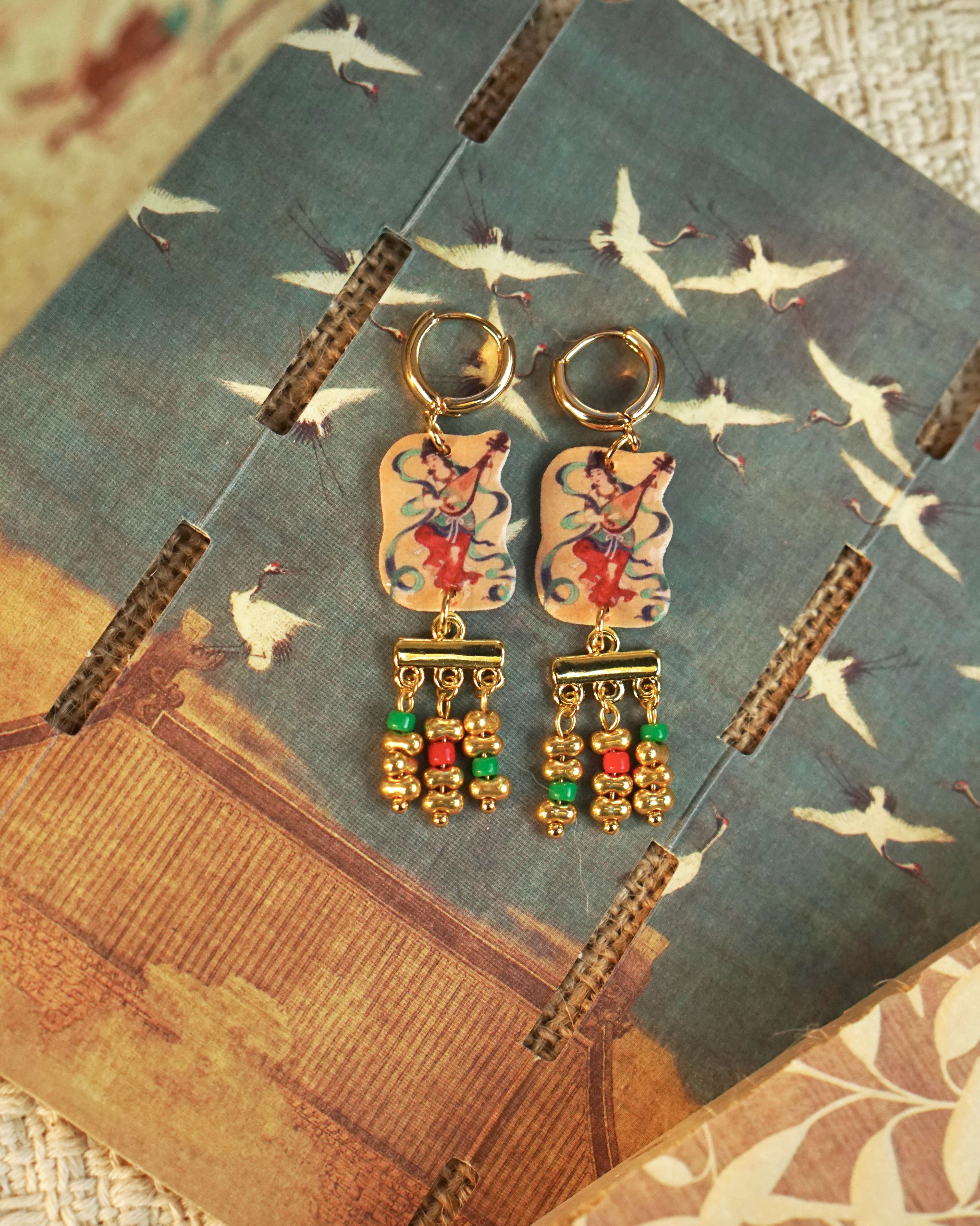 Rhythm of Silk Earrings