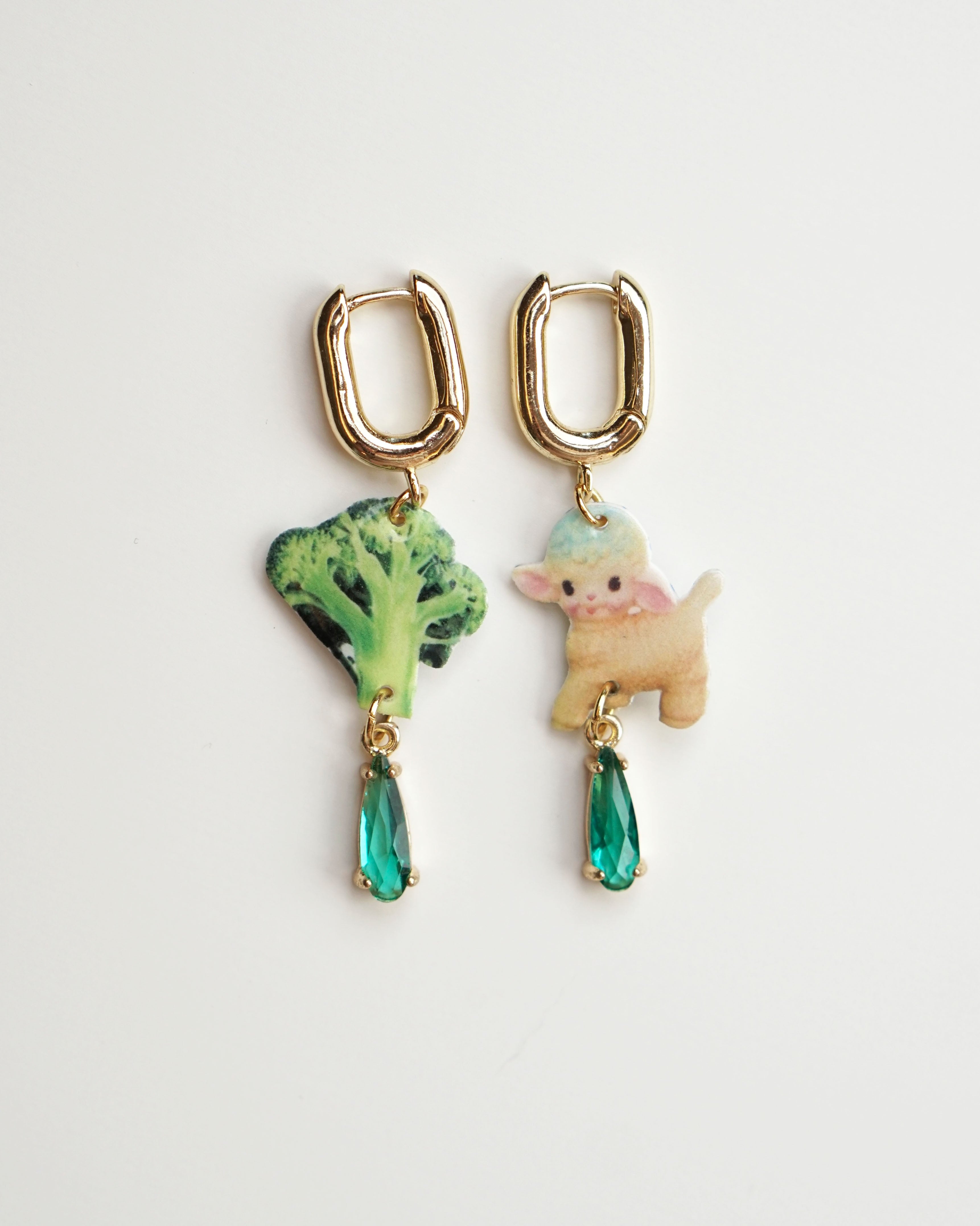Green Daydream Earrings