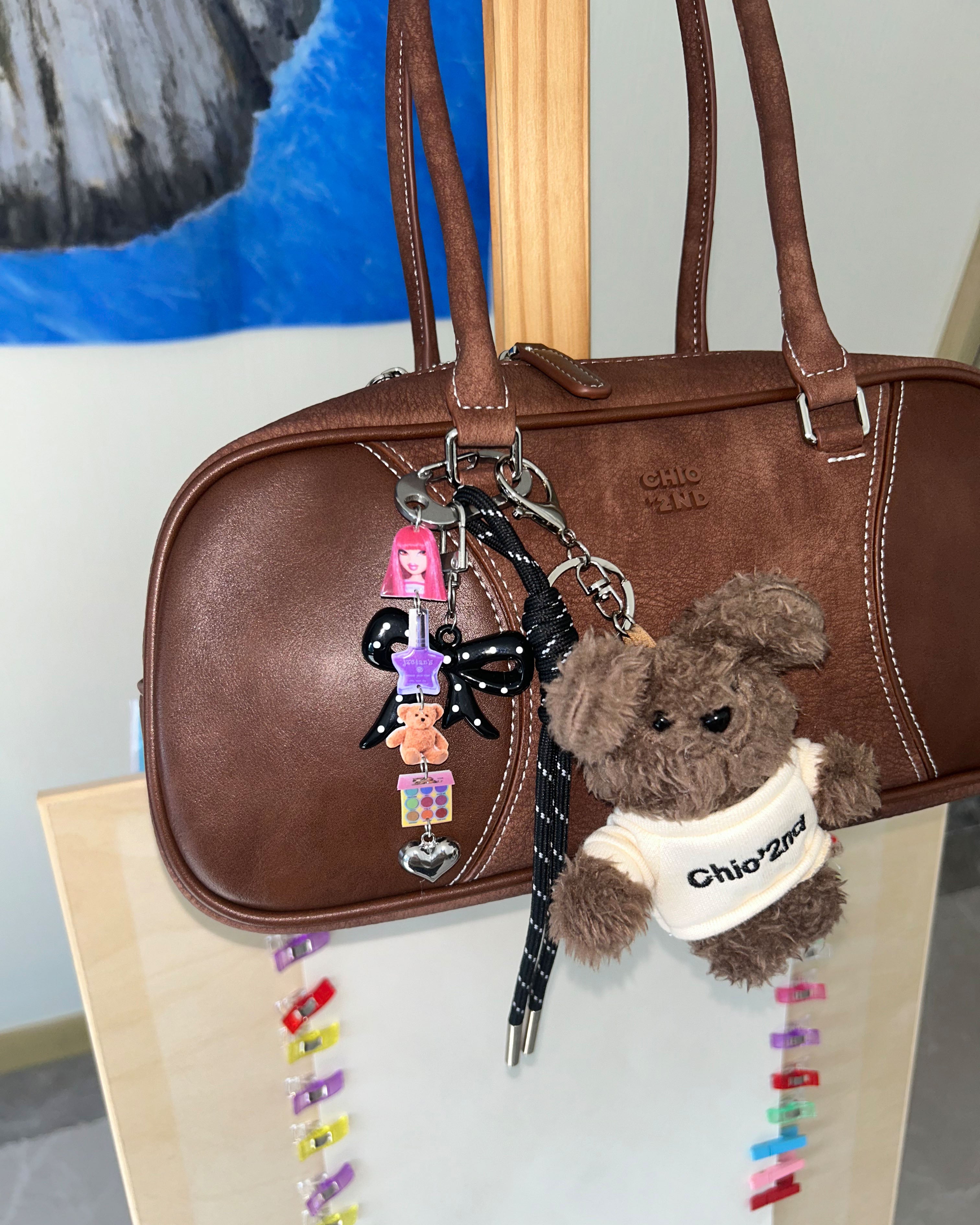 Midnight Pop Bag Chain