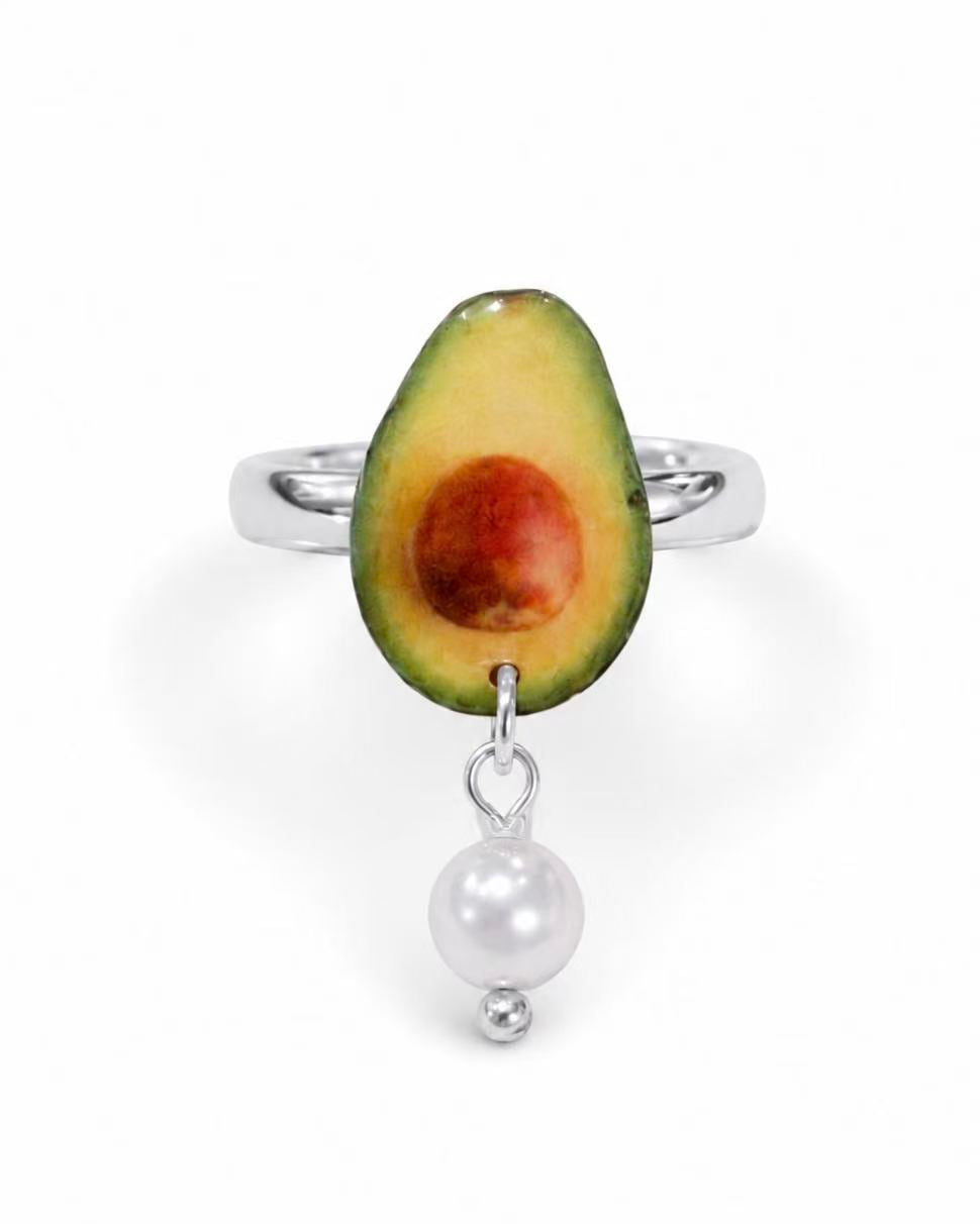 Avocado Pearl Ring