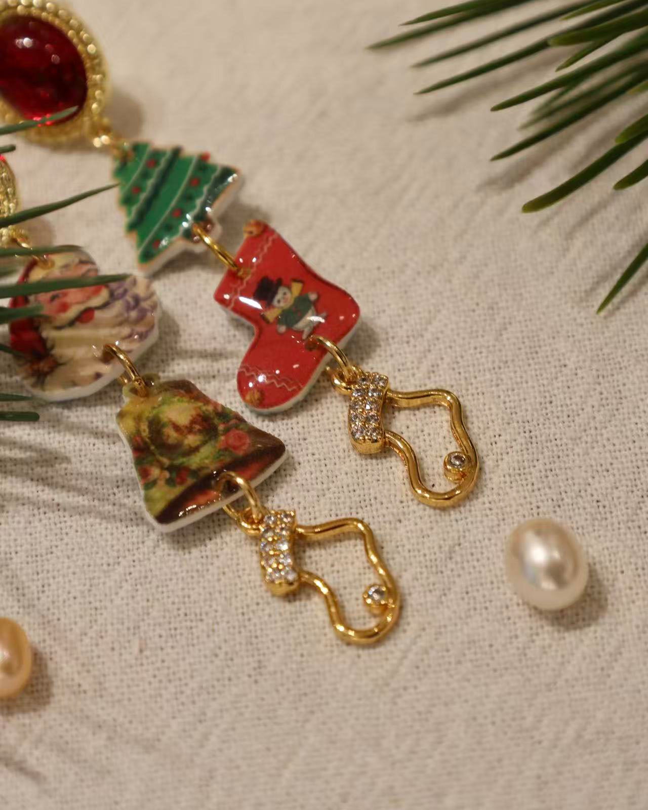 Classic Christmas Ohrringe