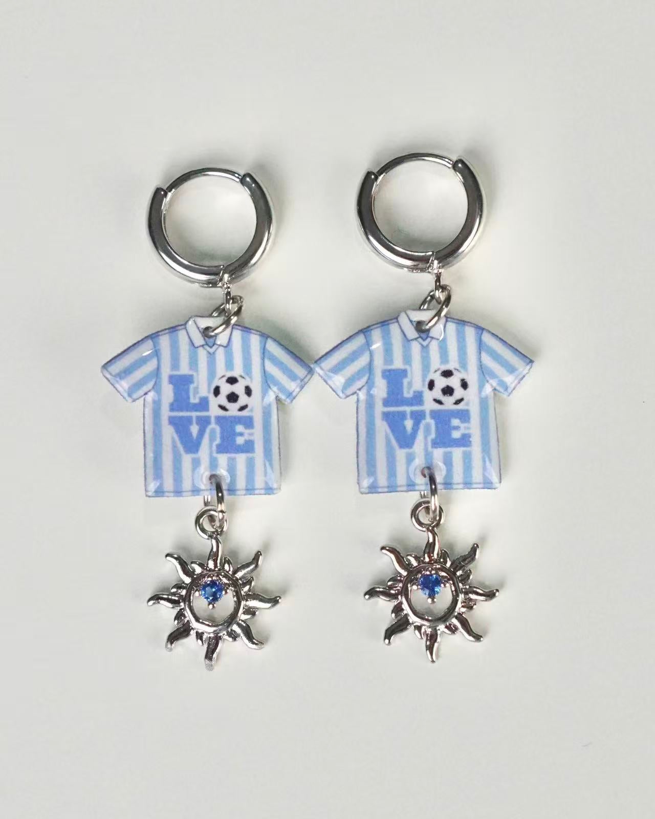Football Jersey Earrings
