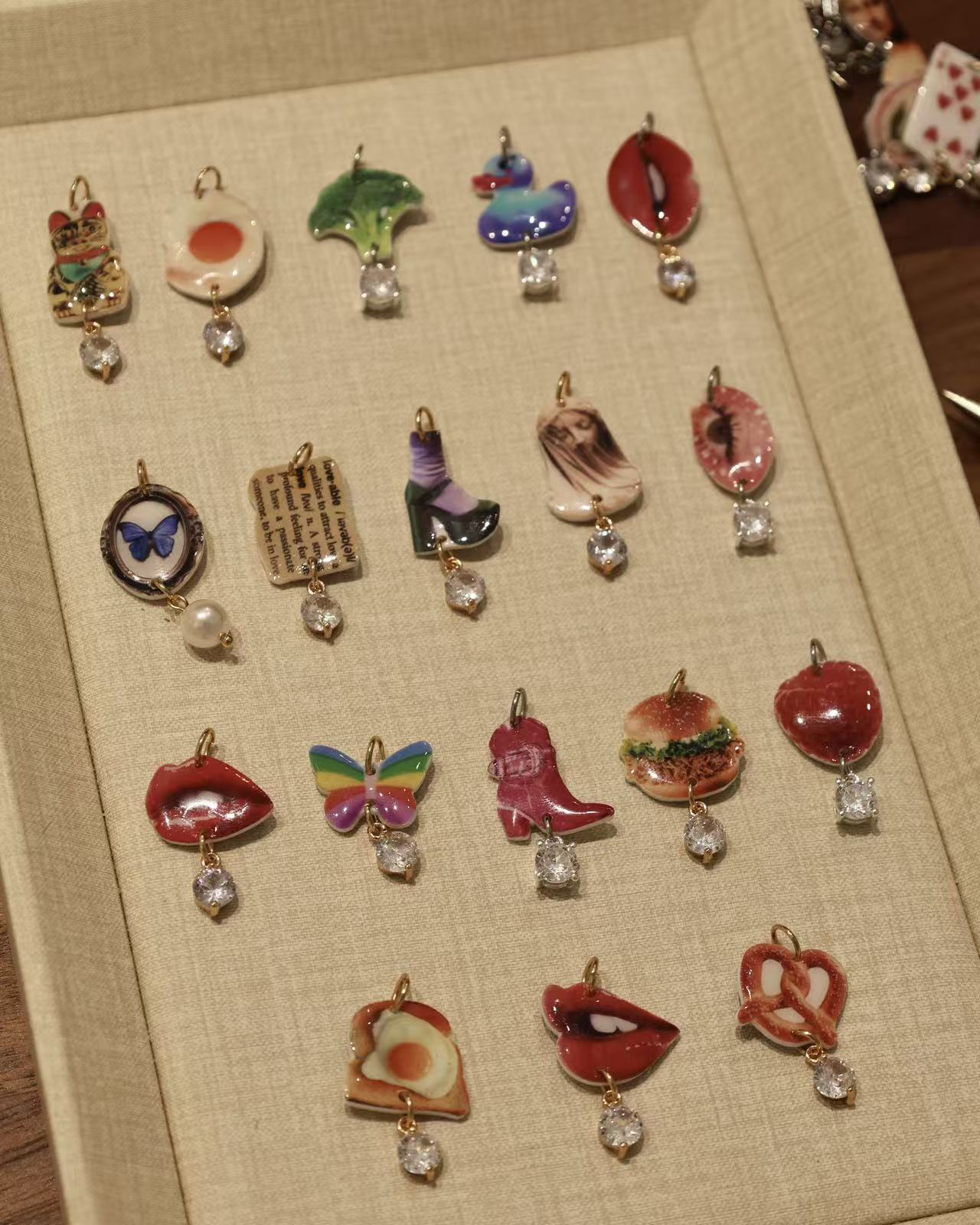 Playful Necklace Charms