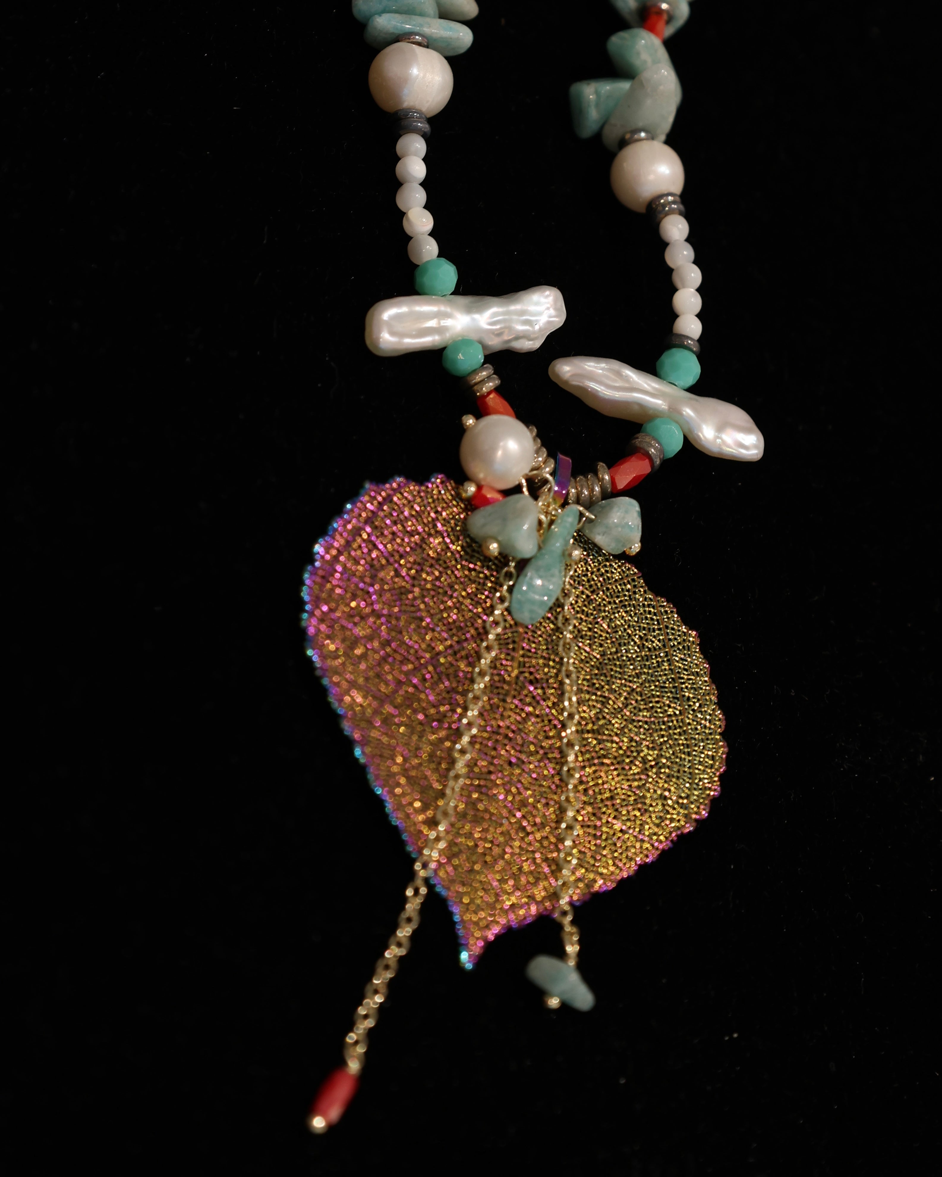 Real Leaf Necklace