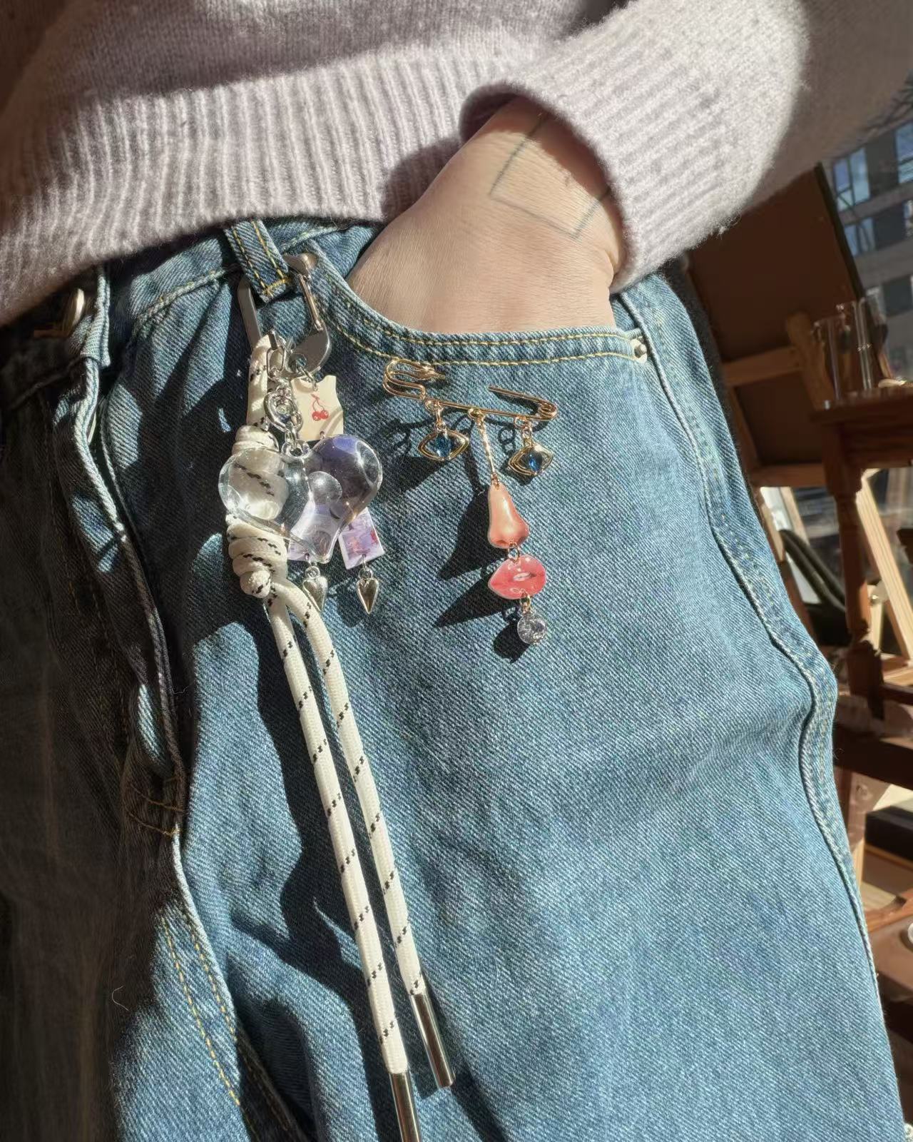 Surreal Muse Pin