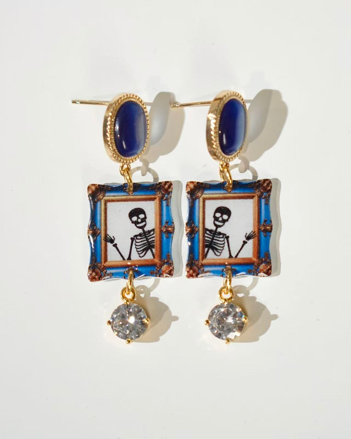 Skeleton Frame Earrings