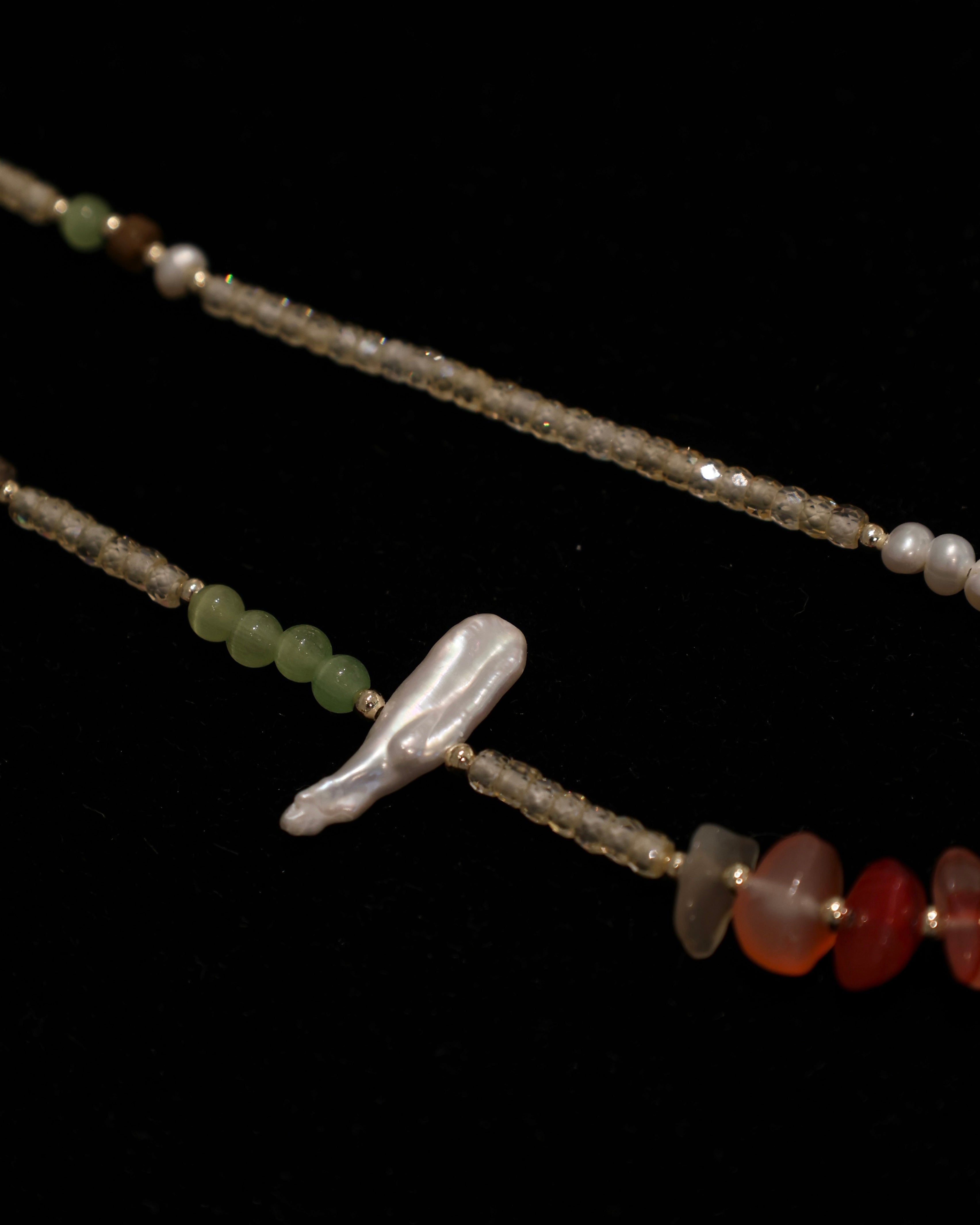 Amber Rose Necklace