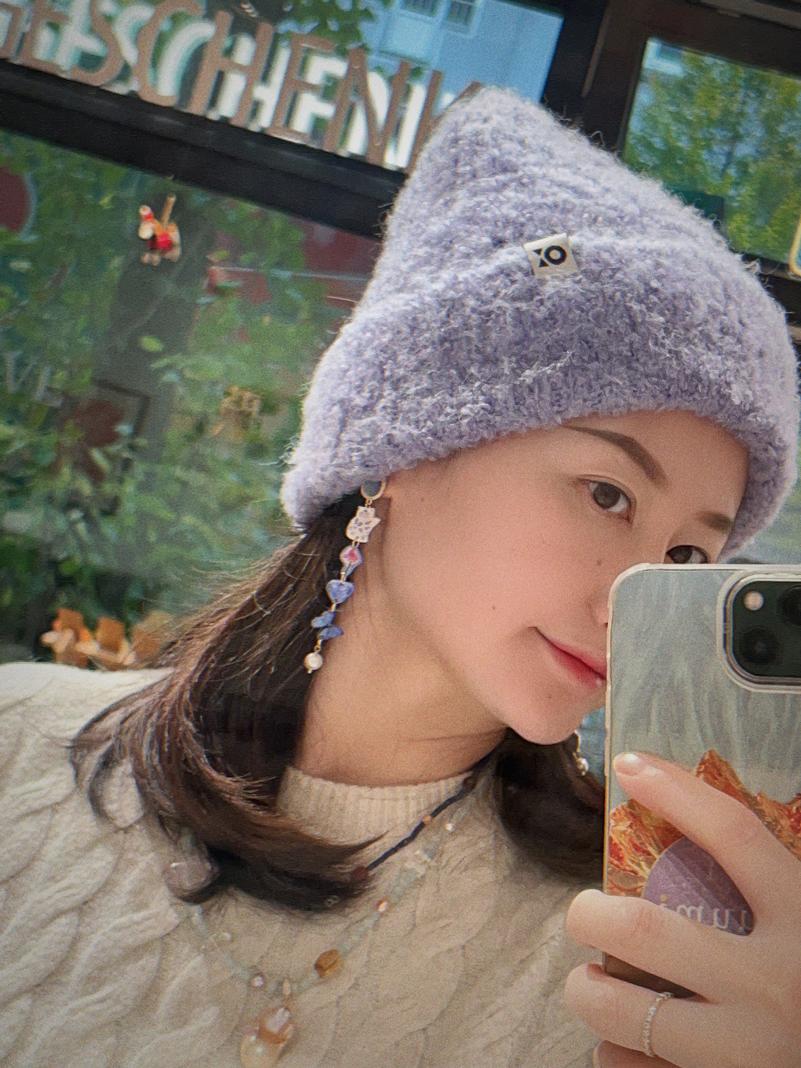 Cat & Tower Statement earrings