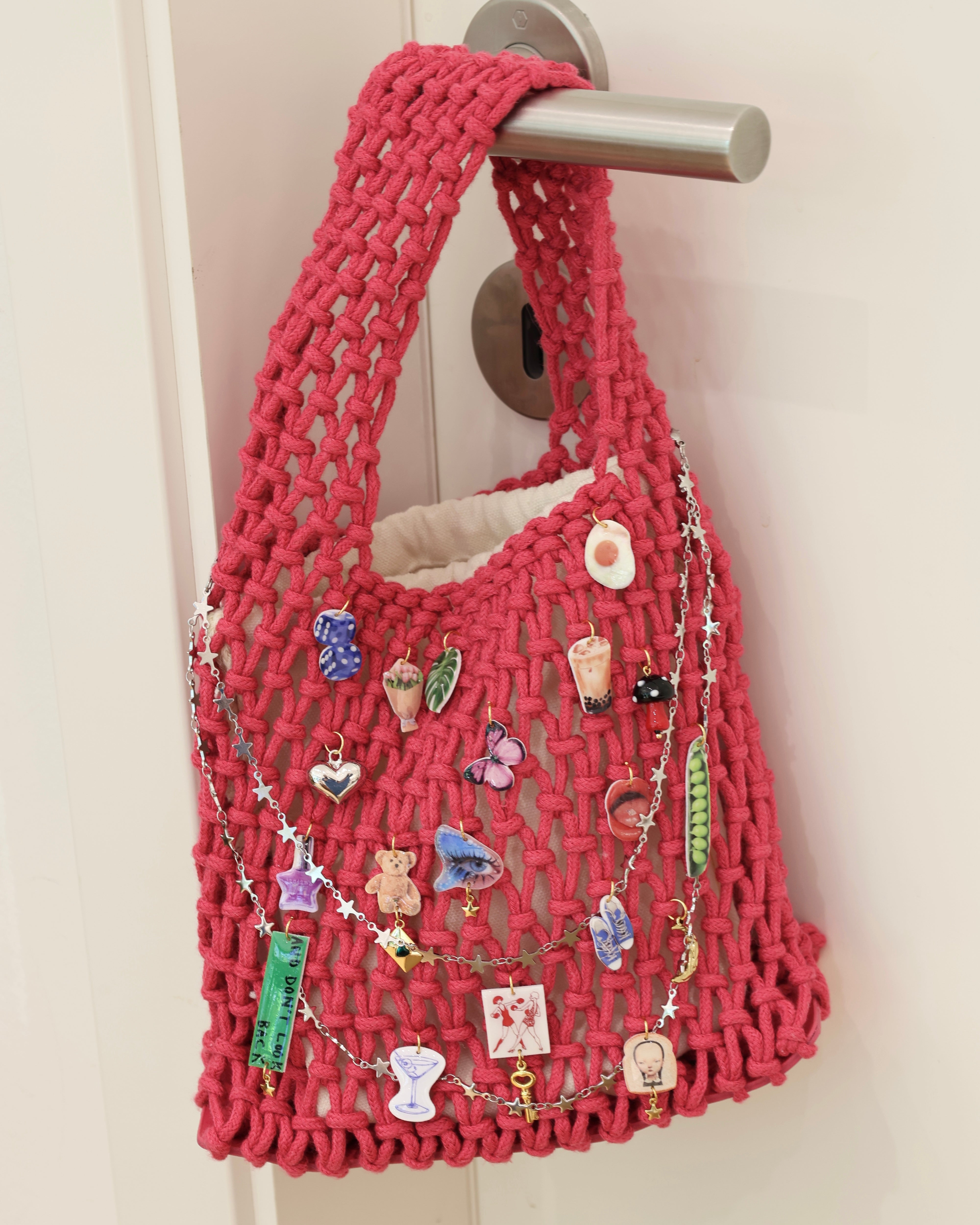 Charm Collector Net Bag