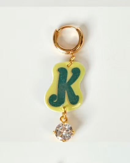 Letter Earring – Single