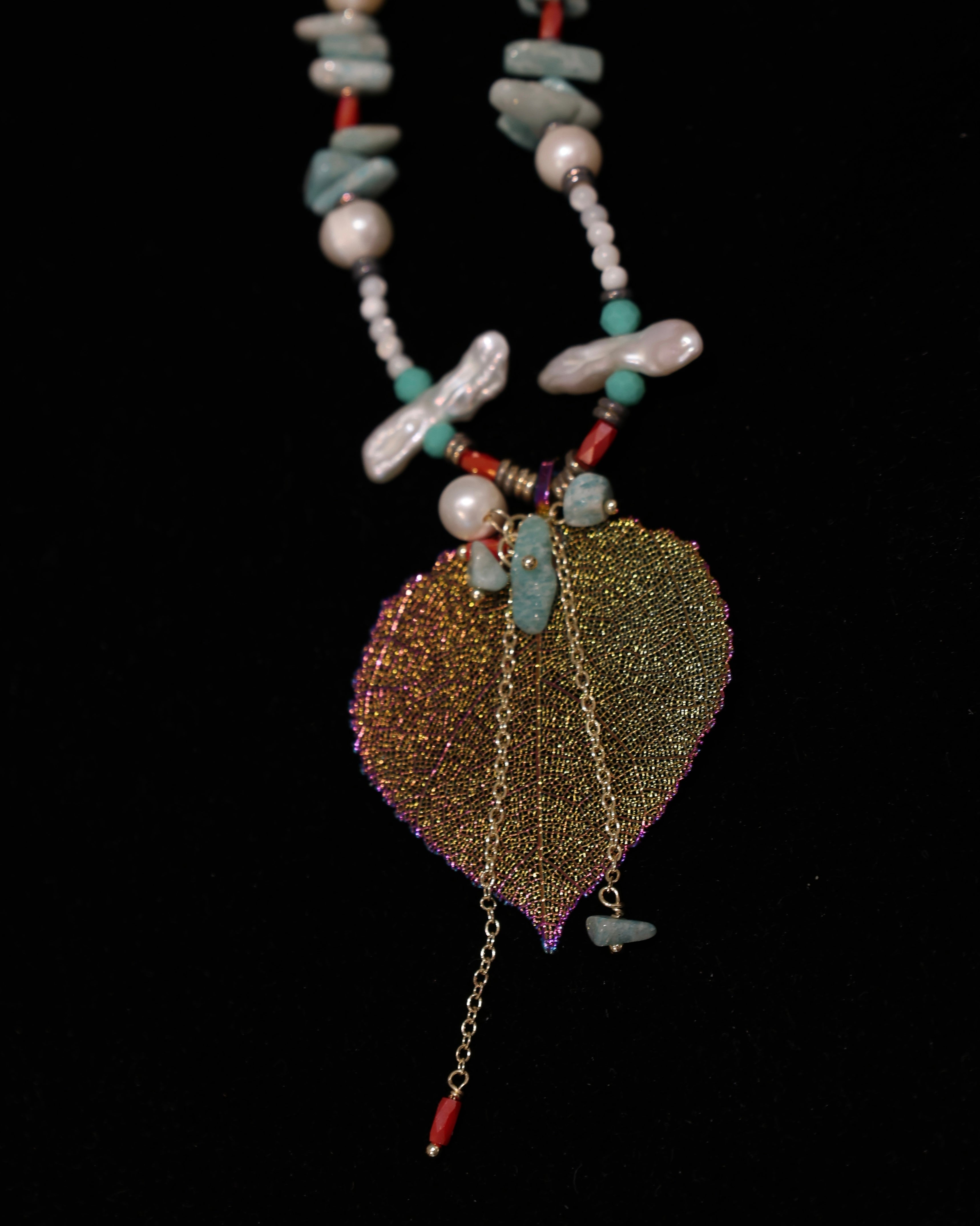 Real Leaf Necklace