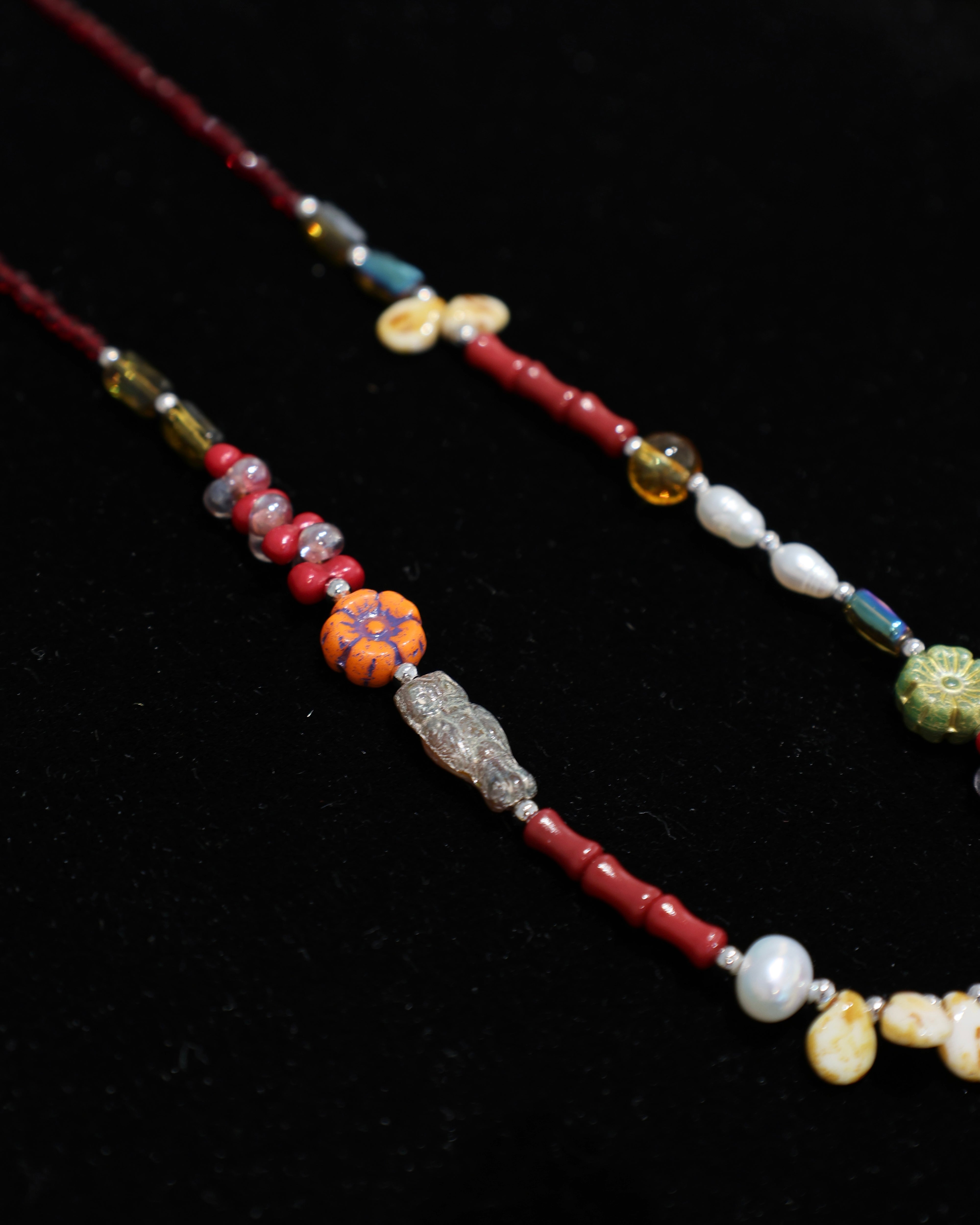 Double Leaf Necklace