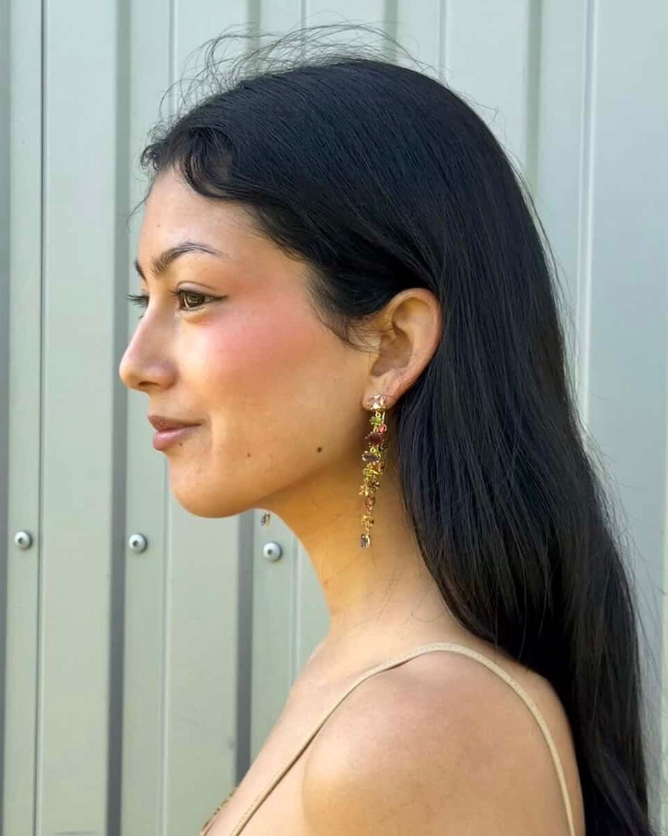 Starlight Crystal Drop Earrings