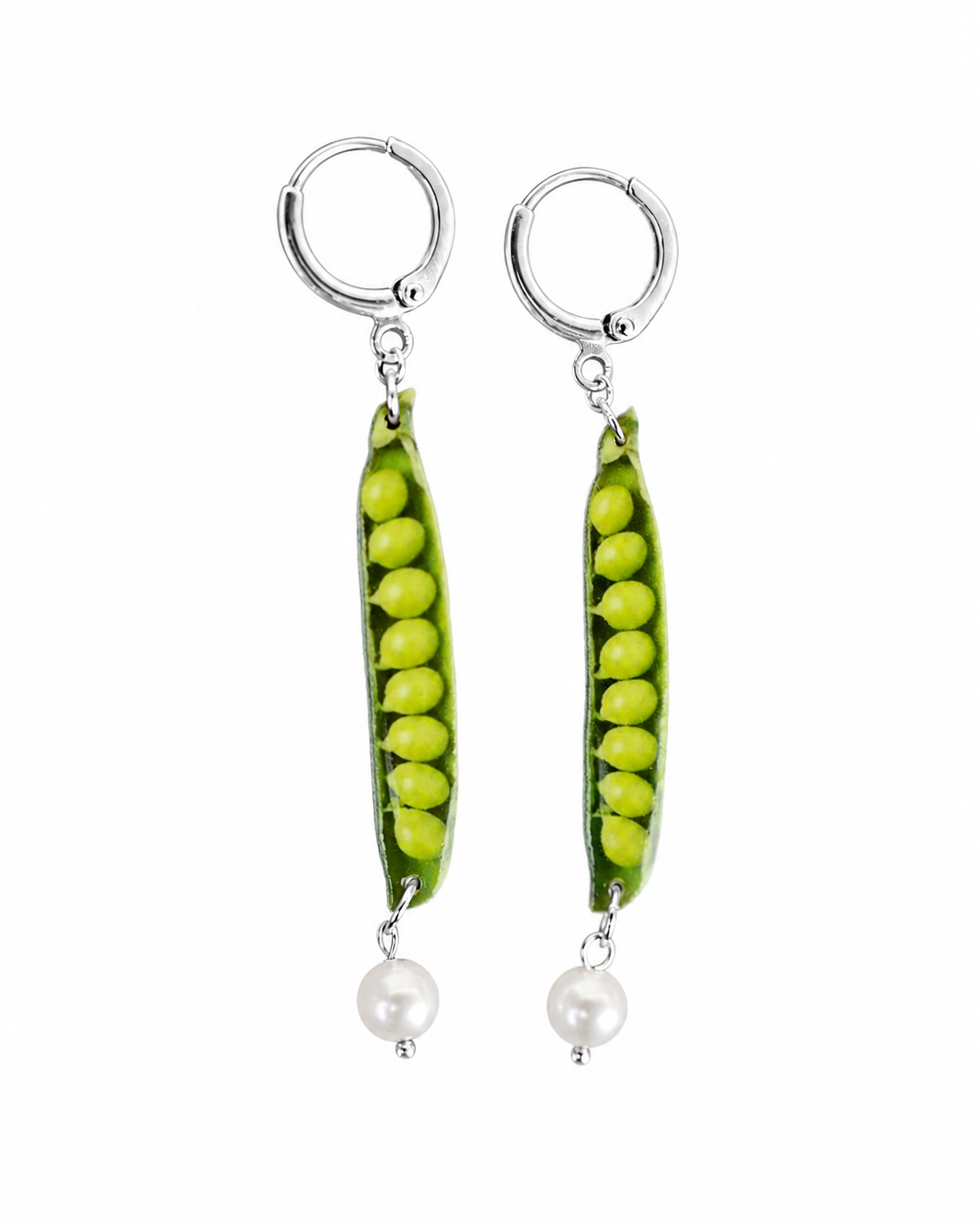Green Pea Earrings
