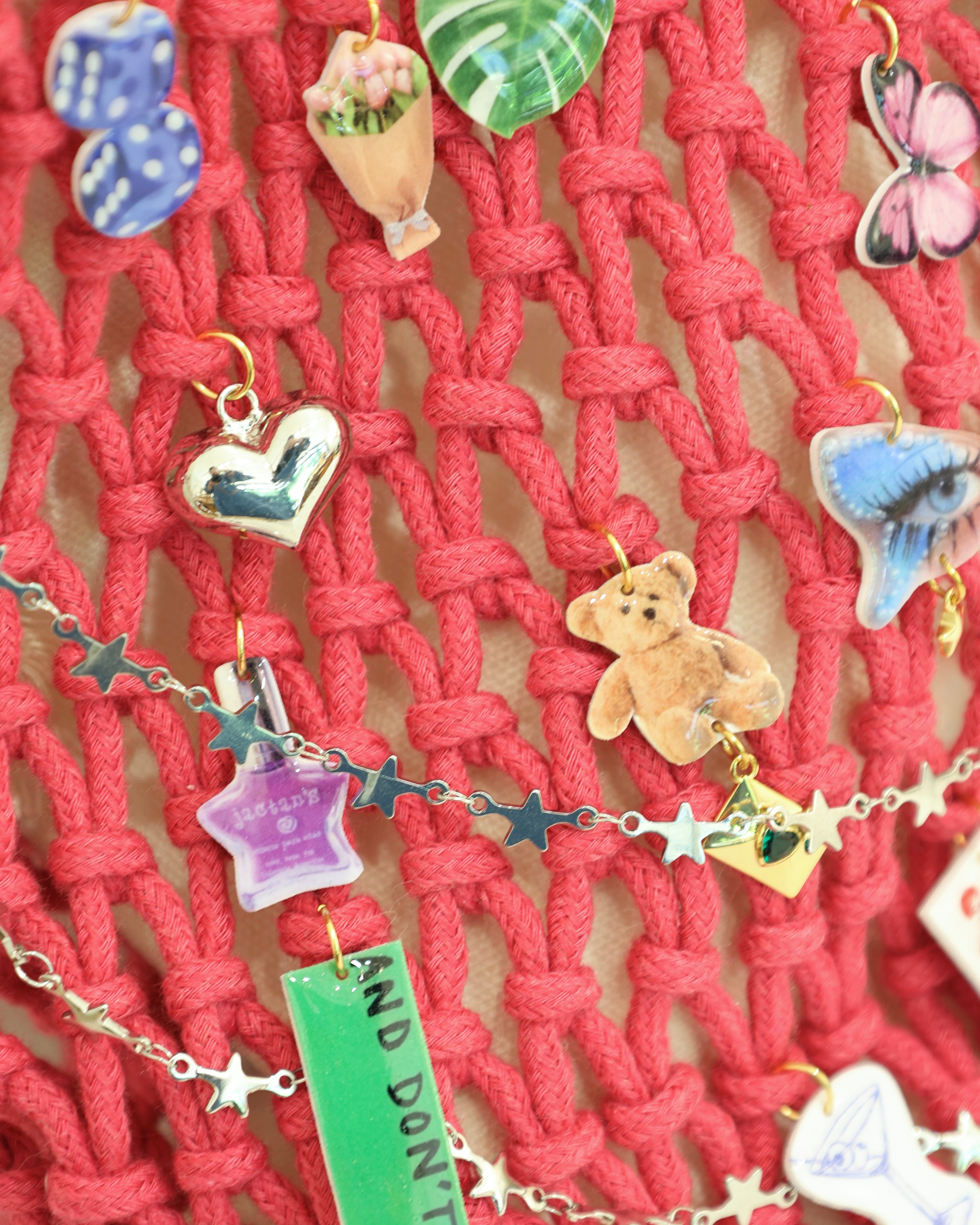 Charm Collector Net Bag