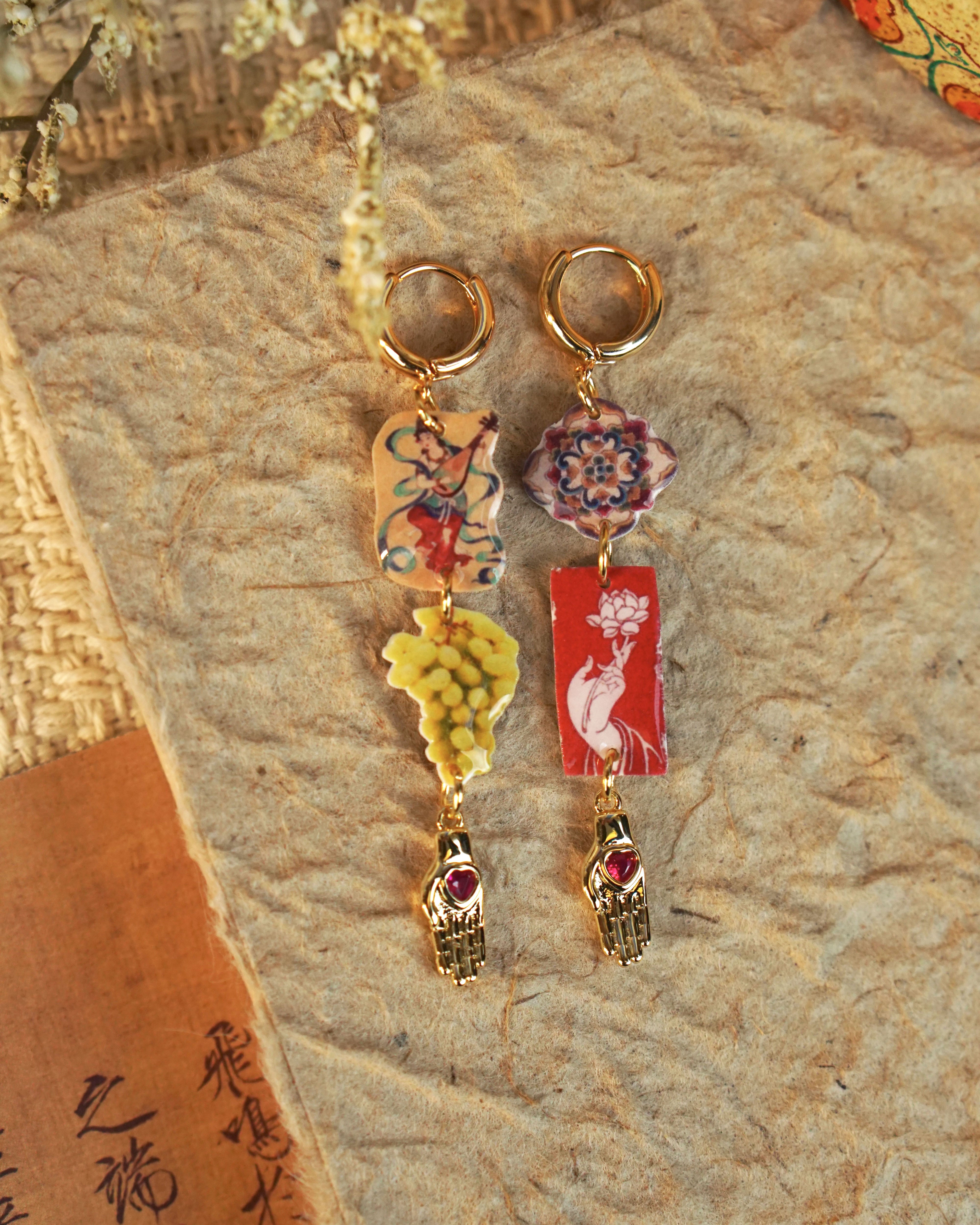 Golden Gesture Earrings