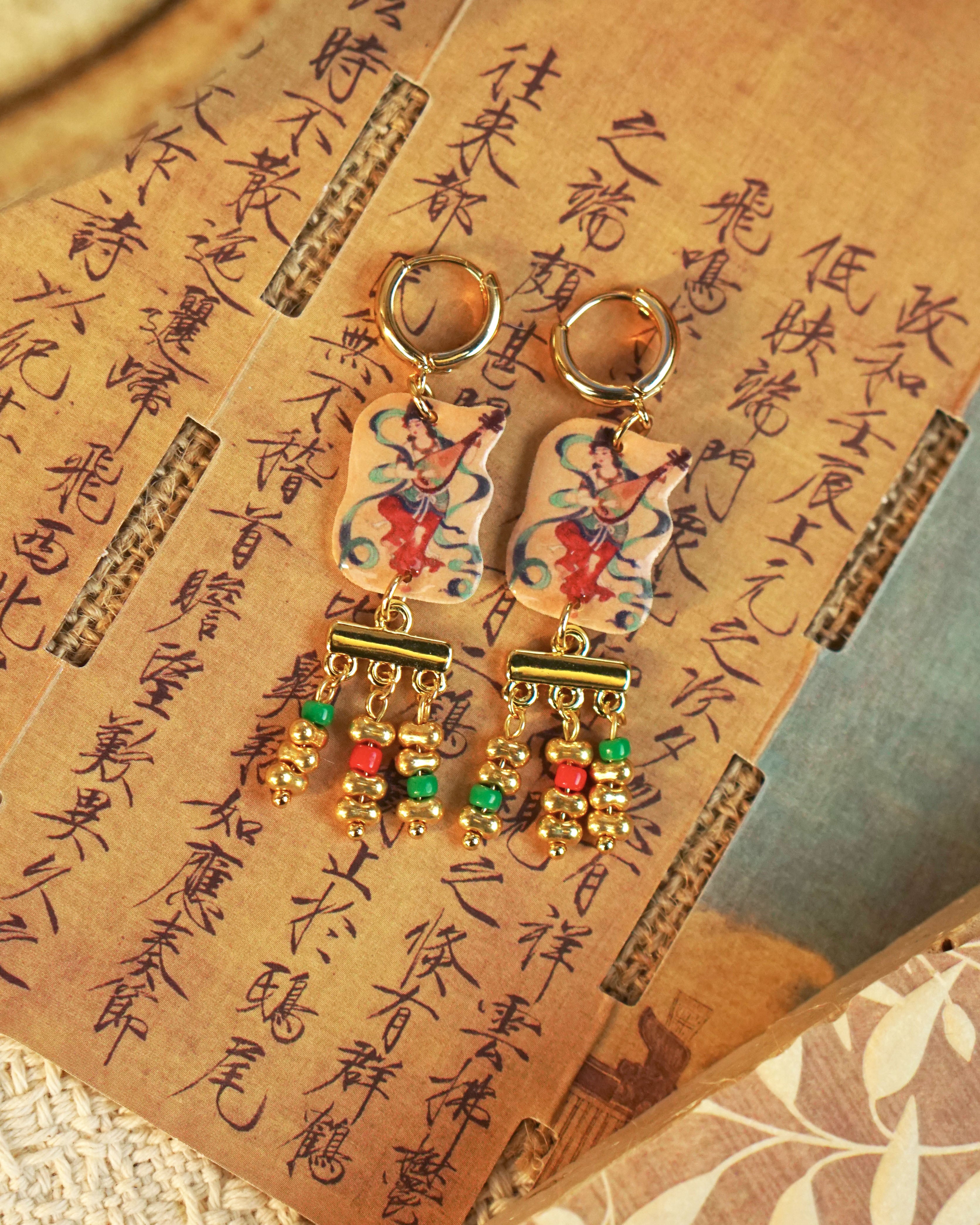 Rhythm of Silk Earrings
