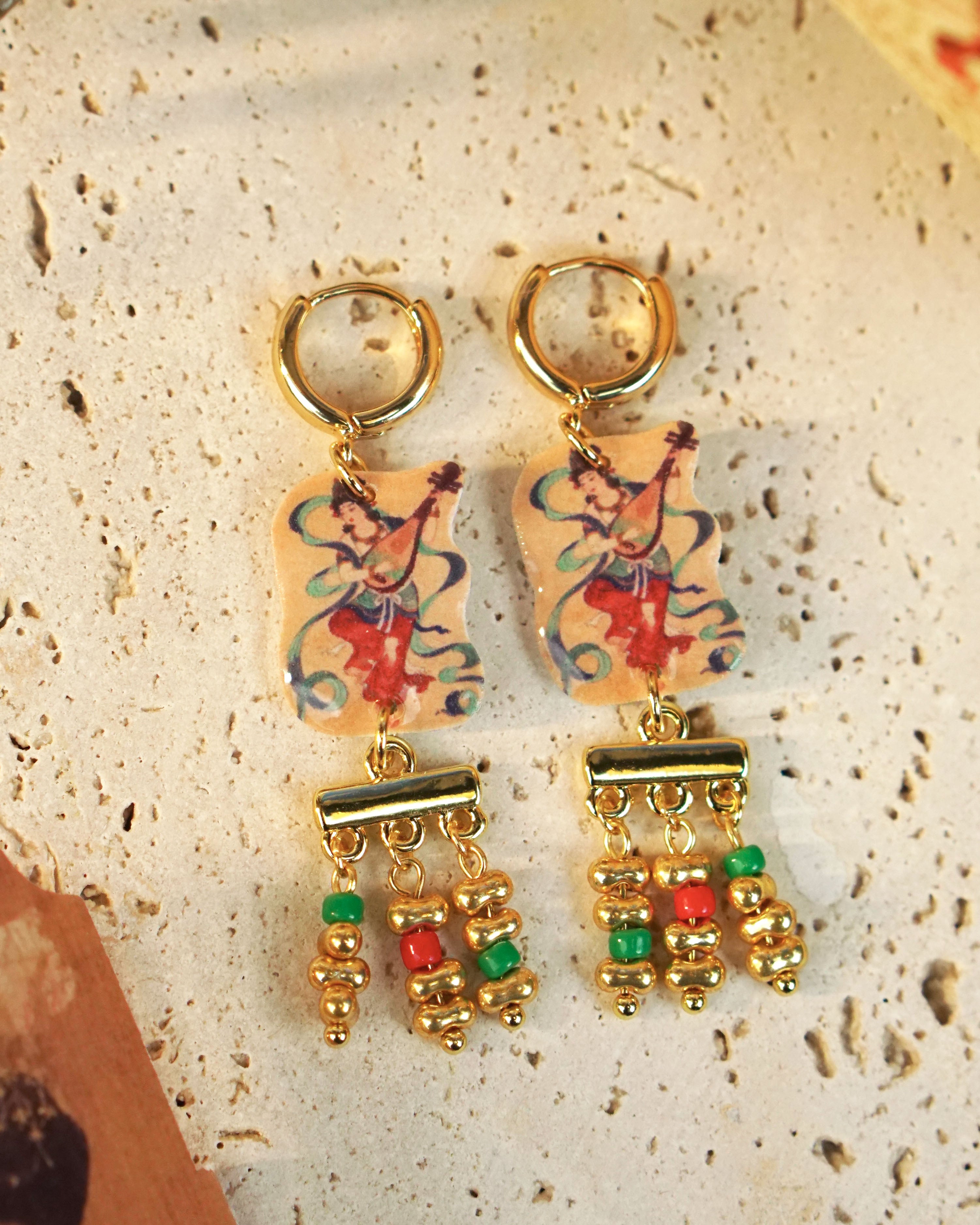 Rhythm of Silk Earrings