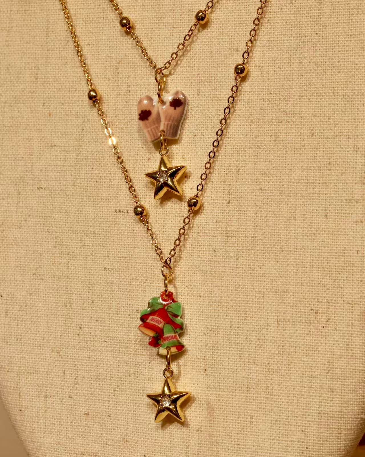 Mittens & Star Halsketten