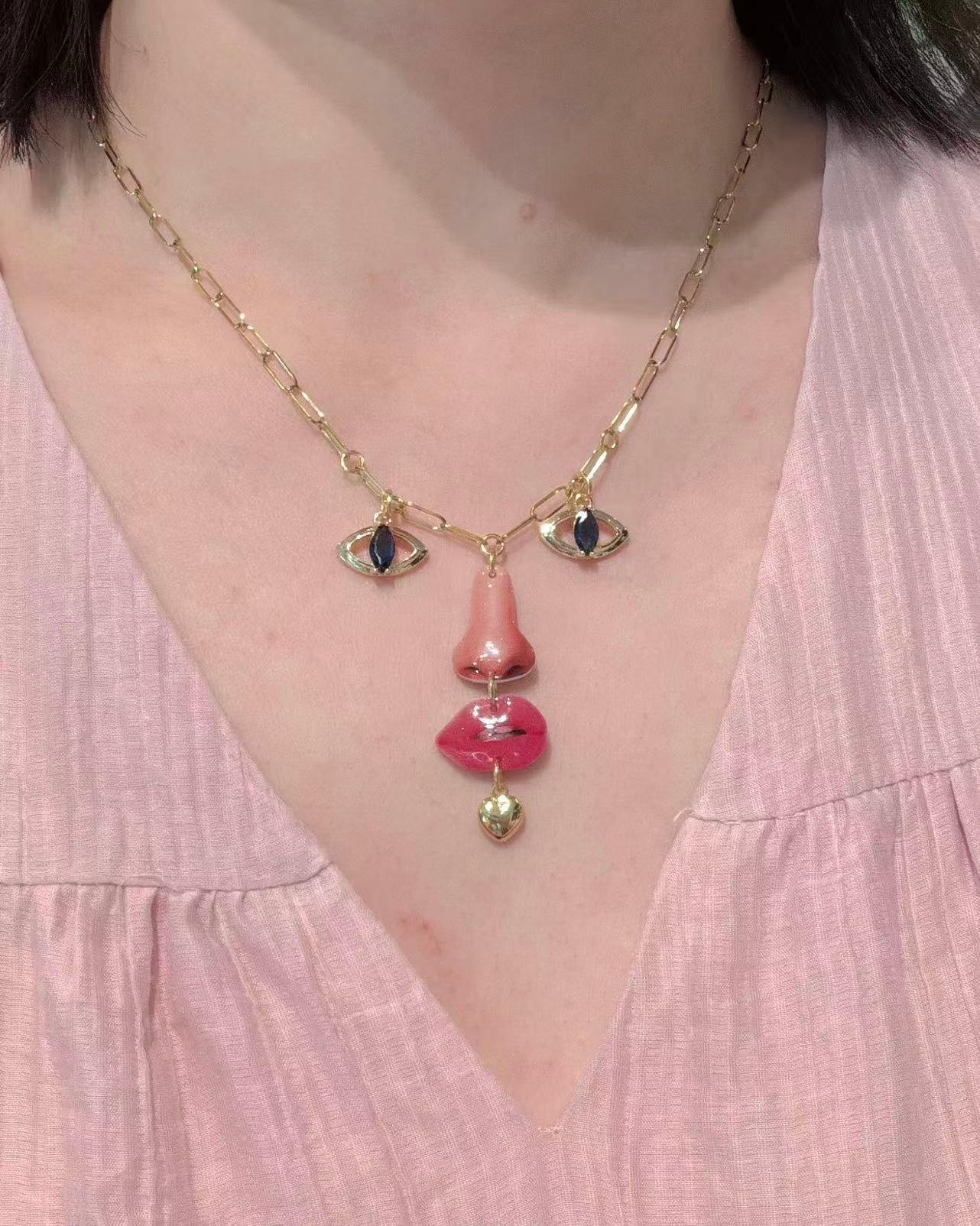 Surreal Muse necklace