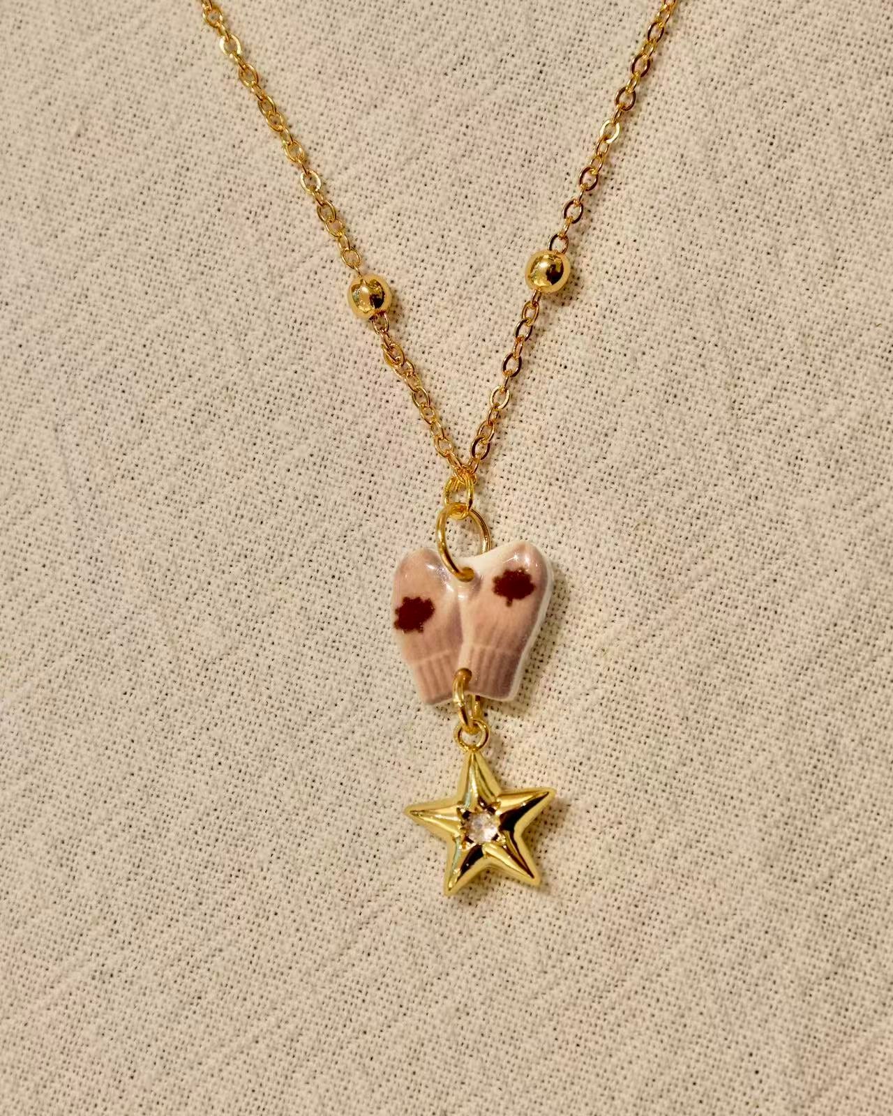 Mittens & Star Halsketten