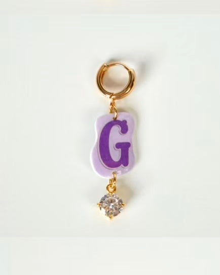Letter Earring – Single