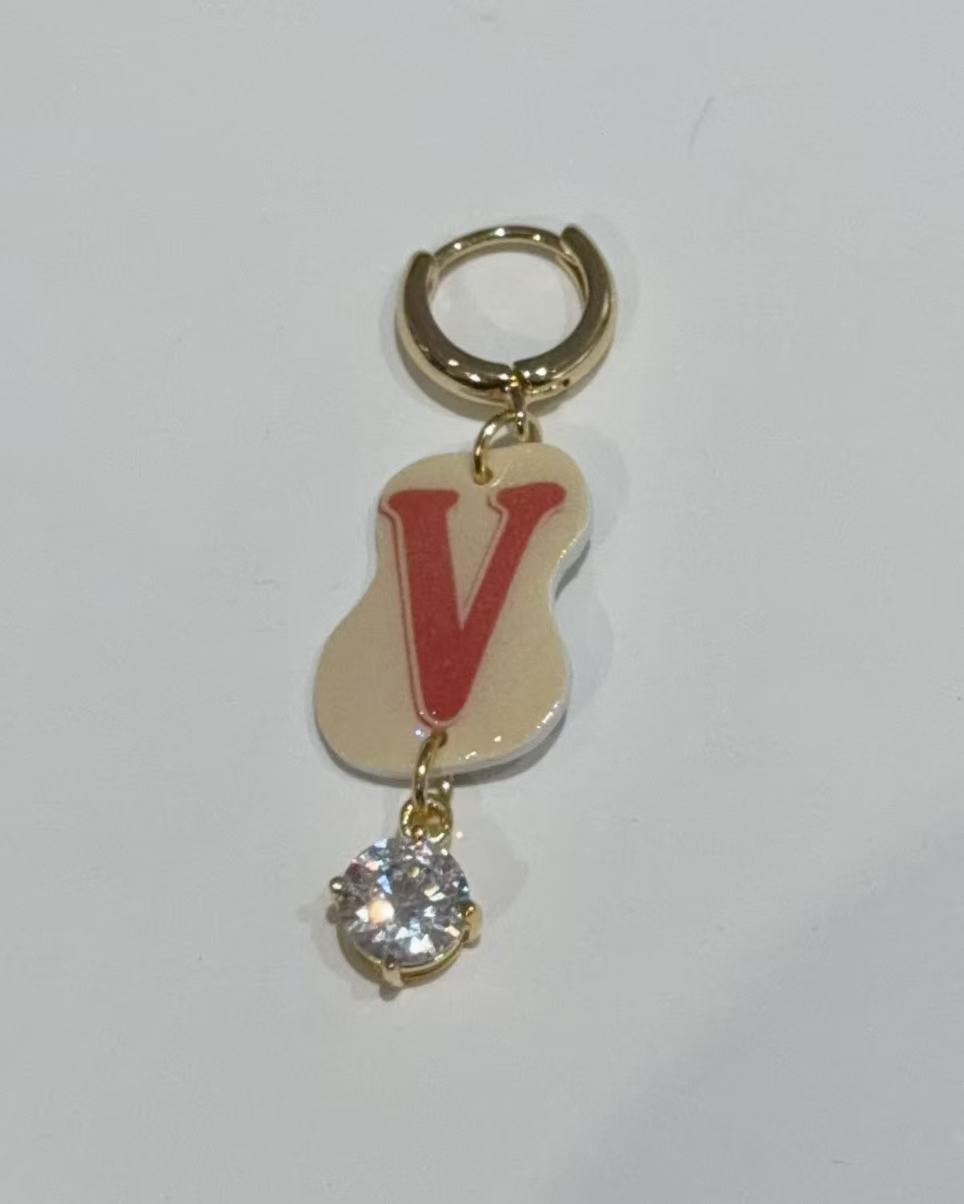 Letter Earring – Single
