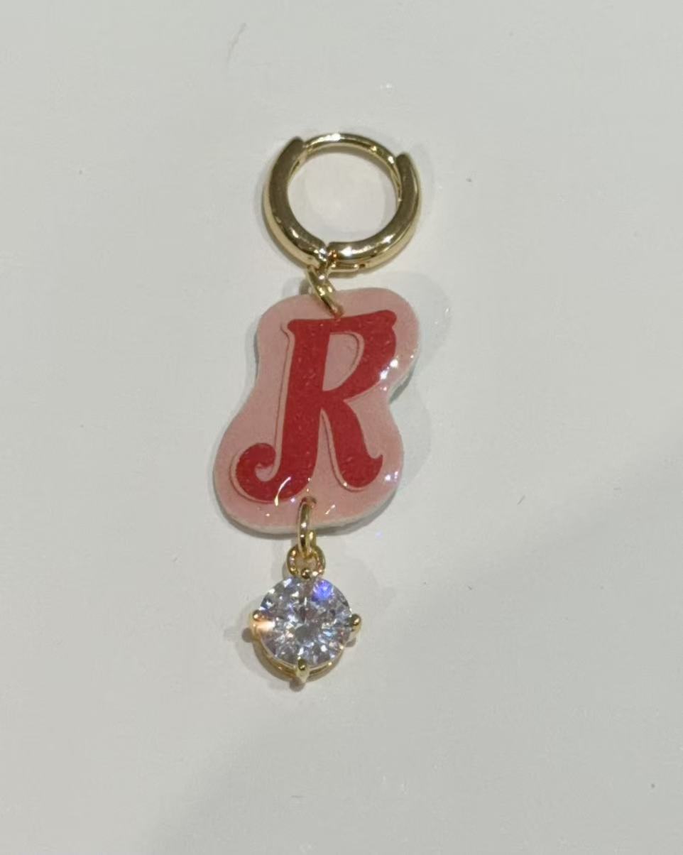 Letter Earring – Single