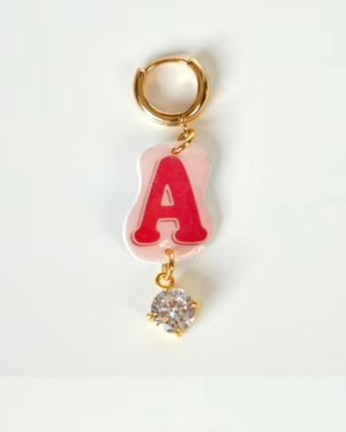 Letter Earring – Single